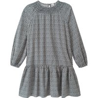 Mädchen Kleid in Leo-Optik