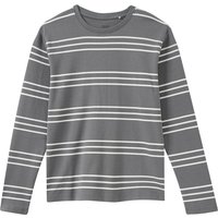 Jungen Langarmshirt im Streifen-Look