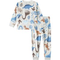 Baby Nicki-Schlafanzug mit Dino-Allover