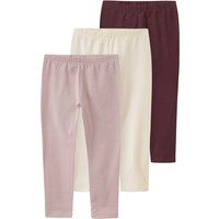 3 Baby Leggings mit Bio-Baumwolle