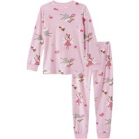 Mädchen Nicki-Schlafanzug mit Allover-Print