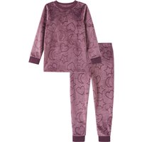 Mädchen Nicki-Schlafanzug mit Allover-Muster