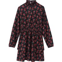 Mädchen Kleid mit Rosen-Muster