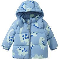 Baby Pufferjacke mit Dino-Allover