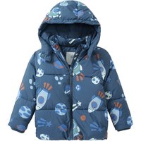 Jungen Pufferjacke mit Weltraum-Allover