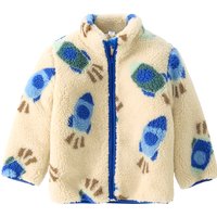 Jungen Teddyjacke mit Raketen