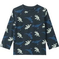 Jungen Langarmshirt mit Dino-Motiven