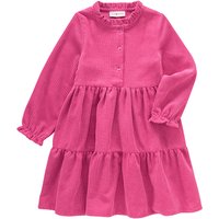 Mädchen Cordkleid unifarben