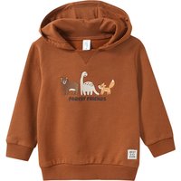 Baby Hoodie mit Tier-Stickerei