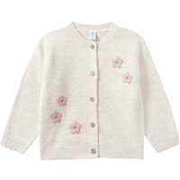 Baby Strickjacke mit Stickerei