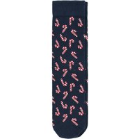 1 Paar Herren Weihnachtssocken Zuckerstangen