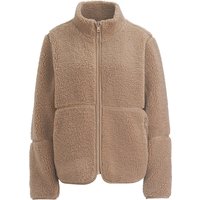 Damen Teddyjacke mit Stehkragen