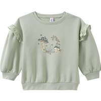 Mädchen Sweatshirt mit Rüschen
