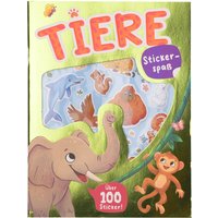 Stickerheft mit Tier-Motiven
