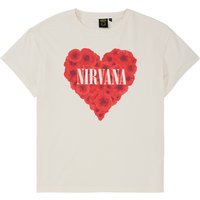 Nirvana T-Shirt mit großem Print