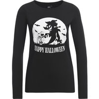Minnie Maus Langarmshirt im Halloween-Look