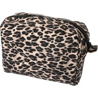 Damen Kosmetiktasche mit Leo-Muster