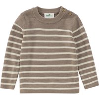 Baby Woll-Strickpullover mit Streifen
