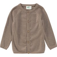 Baby Woll-Strickjacke unifarben