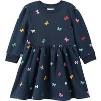 Mädchen Sweatkleid mit Allover-Print
