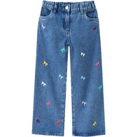 Mädchen Jeans mit Stickerei