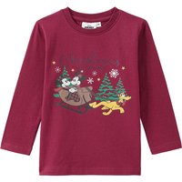 Micky Maus Weihnachtsshirt mit Print