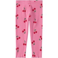 Mädchen Leggings mit Kirsch-Allover