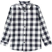 Jungen Flanell-Hemd mit Karo-Muster