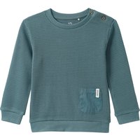 Baby Sweatshirt mit Waffelstruktur