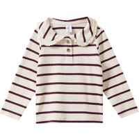 Baby Langarmshirt mit Bubikragen