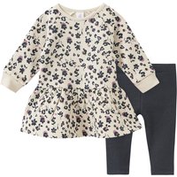 Newborn Set mit Sweatkleid und Leggings