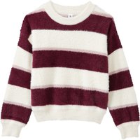 Mädchen Pullover mit Blockstreifen