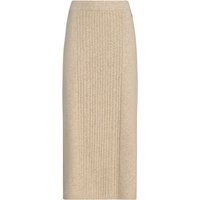 Damen Strickrock mit Zopfmuster