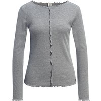 Damen Langarmshirt in Feinripp-Qualität