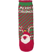 1 Paar Damen Weihnachtssocken flauschig