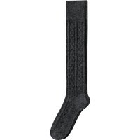 1 Paar Damen Kniestrümpfe mit Wolle