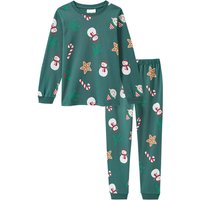 Jungen Weihnachtsschlafanzug mit Prints