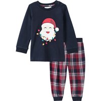Baby Weihnachtsschlafanzug mit Print