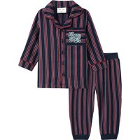 Baby Weihnachtsschlafanzug mit Streifen