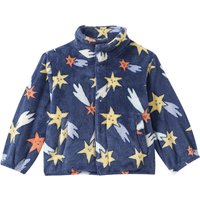Baby Fleecejacke mit Sternschnuppen-Allover