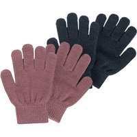 2 Paar Mädchen Handschuhe in weicher Qualität