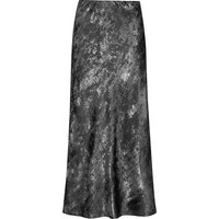 Damen Rock im Metallic-Look