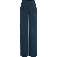 Damen Wide-Leg-Hose mit Jacquardmuster