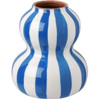 Vase im Streifen-Dessin