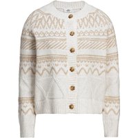 Damen Strickjacke mit Norweger-Muster