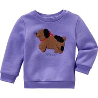 Baby Sweatshirt mit Hunde-Applikation