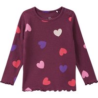 Baby Langarmshirt mit Herz-Allover
