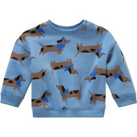 Baby Sweatshirt mit Dackel-Allover