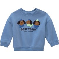 Baby Sweatshirt mit Dackel-Applikation