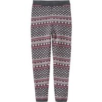Mädchen Leggings mit Norweger-Muster